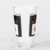 JAPAN BEER GLASS GLAS (Rechts)
