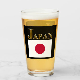 JAPAN BEER GLASS GLAS
