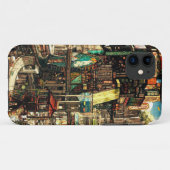 Japan-beïnvloede zaak Case-Mate iPhone case (Achterkant (horizontaal))