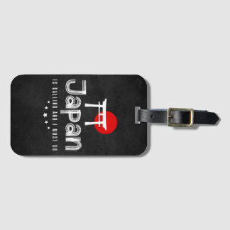 Japan belt en ik moet gaan bagagelabel