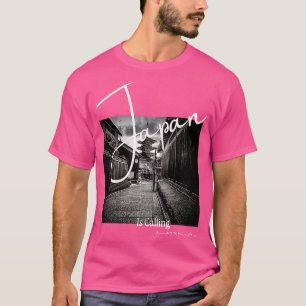 Japan belt en ik moet naar Black & White Photo T-shirt
