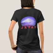 Japan Berg Fuji gestileerd T-shirt (Achterkant)