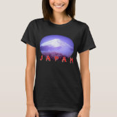 Japan Berg Fuji gestileerd T-shirt (Voorkant)