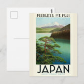  - Japan - berg Fuji - reizen Briefkaart (Voorkant / Achterkant)
