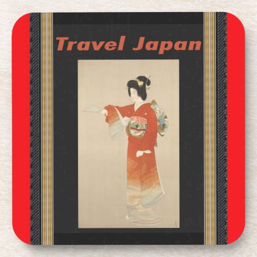 Japan Beverage Coaster Bier Onderzetter (Voorkant)