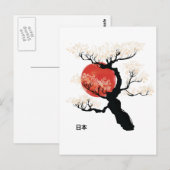 Japan Bonsai Briefkaart (Voorkant / Achterkant)