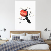 Japan Bonsai Canvas Afdruk (Insitu (Slaapkamer))