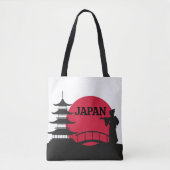 Japan Boodschaptas Tote Bag (Voorkant)