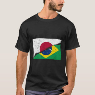 Japan - Braziliaanse vlag M T-shirt