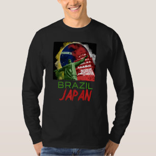 Japan - Braziliaanse vlag M T-shirt