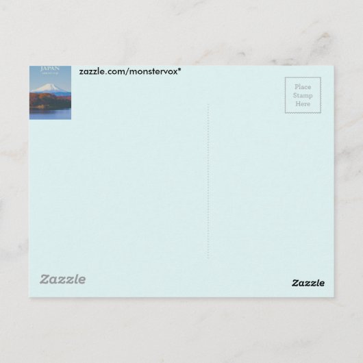 Japan Briefkaart (Achterkant)