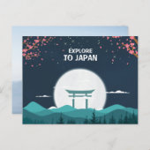 Japan Briefkaart (Voorkant / Achterkant)