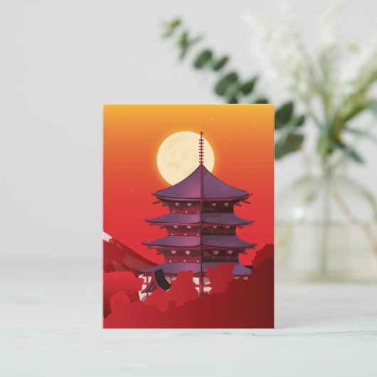 Japan Briefkaart (Staand voorkant)