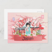 Japan Briefkaart (Voorkant / Achterkant)