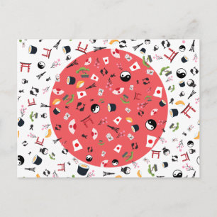 Japan briefkaart - het land van de stijgende zon