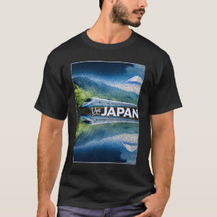 Japan Bullet Train Mt Fuji Shinkansen Japanse Sou T-shirt