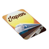 Japan Bullet Train-reisposter Magneet (Rechterzijde)