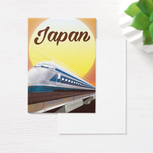 Japan Bullet Train-reisposter Visitekaartjes (Bureau)