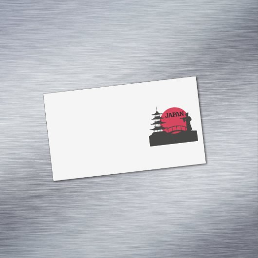 Japan Business Card Magneet (Voorbeeld)