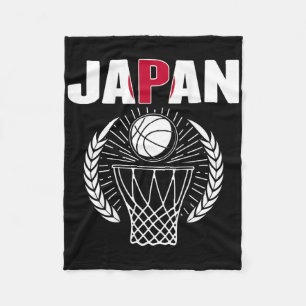 Japan Bysketbyll Lovers Jersey Steun door Japanner Fleece Deken