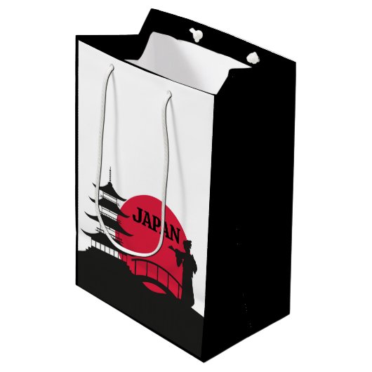 Japan cadeautas (Voorkant Gekanteld)