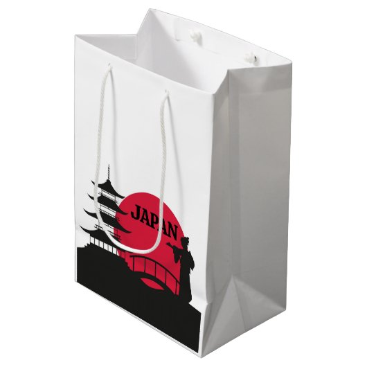 Japan cadeautas (Voorkant Gekanteld)