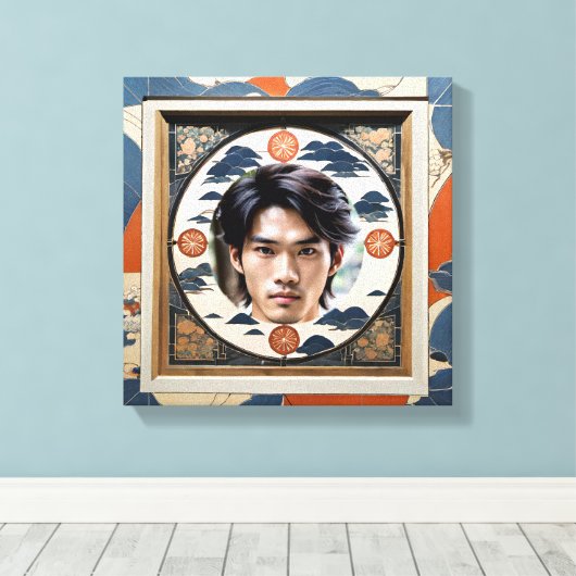 Japan  canvas afdruk (Insitu (Houten vloer))