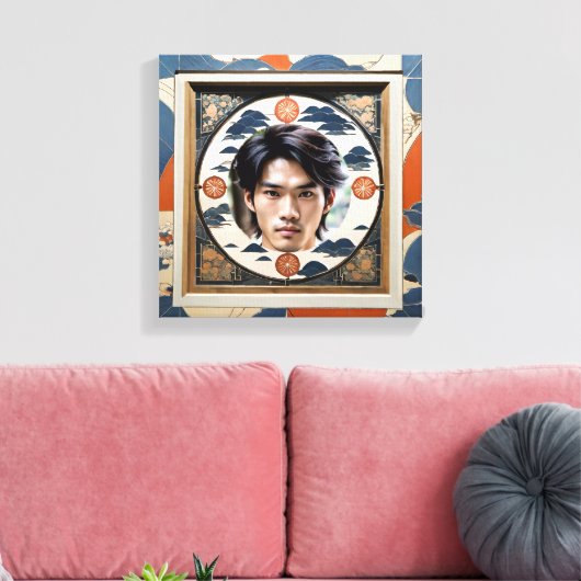 Japan  canvas afdruk (Insitu (Woonkamer))