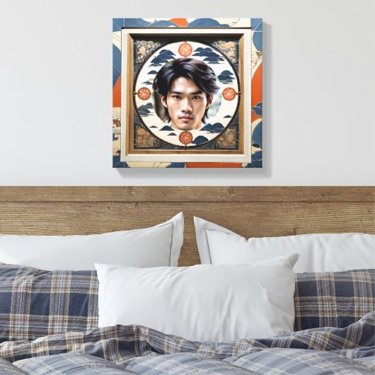 Japan  canvas afdruk (Insitu (Slaapkamer))