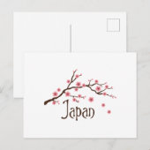 Japan Cherry Blossom Briefkaart (Voorkant / Achterkant)