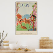  Japan City Travel Classic Poster jaren '30 (Keuken)