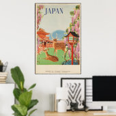  Japan City Travel Classic Poster jaren '30 (Thuiskantoor)