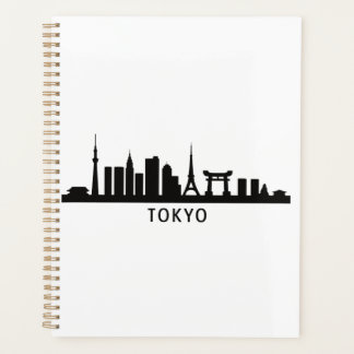 Japan Cityscape Travel | Tokyo Skyline Silhouette Planner