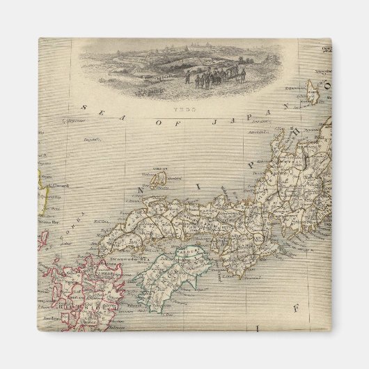 Japan & Corea Magneet (Voorkant)