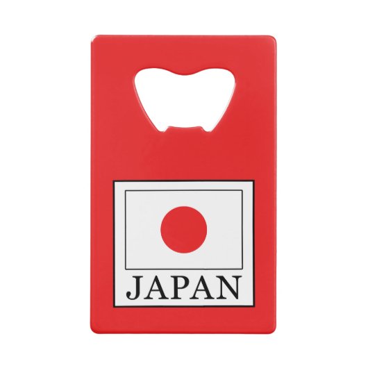 Japan Creditkaart Flessenopener (Voorkant)