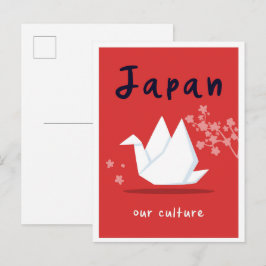 Japan Cultuur Vintage Reizen Briefkaart