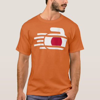 Japan Curling Rock Sport Fans Japanse Curlers Win T-shirt