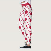 JAPAN Custom Text VOER JE EIGEN RACE Vlag UIT Leggings (Links)