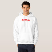 "#JAPAN" Cute Design. Bestel nu Hoodie (Voorkant volledig)