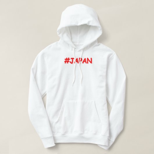 "#JAPAN" Cute Design. Bestel nu Hoodie (Design voorkant)
