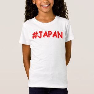 "#JAPAN" Cute Design. Bestel nu T-shirt