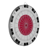 Japan-dartboard en Japanse vlag/spelraad Dartbord (Voorkant Links)