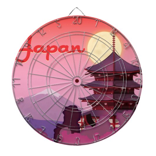 Japan Dartbord (Voorkant)