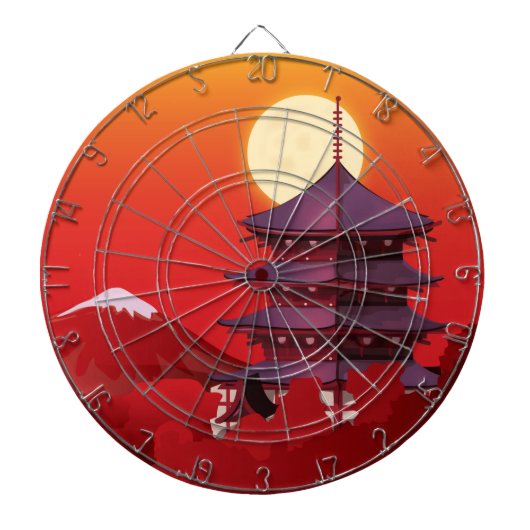 Japan Dartbord (Voorkant)