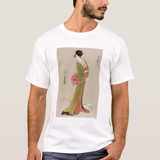 Japan: De Geisha Itsutomi T-shirt (Voorkant)