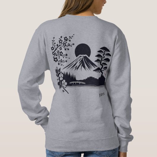 Japan design Spade Trui (Achterkant)