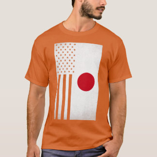 Japan Design voor trotse Japanse Amerikanen T-shirt