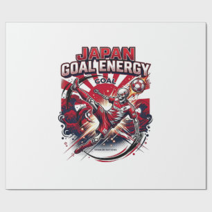Japan Doel Energie Skelet Striker Naties Creatief Cadeaupapier
