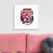 Japan Doel Energie Skelet Striker Naties Creatief Canvas Afdruk (Insitu (Woonkamer))