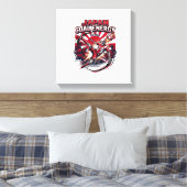 Japan Doel Energie Skelet Striker Naties Creatief Canvas Afdruk (Insitu (Slaapkamer))
